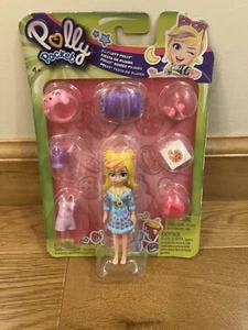 Polly Pocket PJ Party Polly Puppe mit Kleidung und Zubehör - Bild 1 von 3