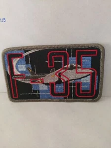 U.S.A.F.  F-35  JOINT STRIKE FIGHTER"  4 1/4 x 2 1/2 inches - Picture 1 of 3