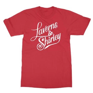 Laverne And Shirley Retro 80's 70's Sitcom Men's T-Shirt - Picture 1 of 16