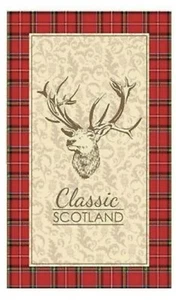 Toalla de té escocesa clásica colgante de pared tradicional escocesa recuerdo regalo - Imagen 1 de 2