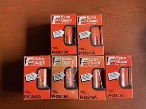 Fram Extra Guard Oil Filter, Allied Signal, PH2849A, Pack Of 6, Free Shipping - Picture 1 of 8