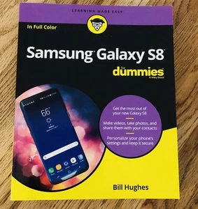 Book - Samsung Galaxy S8 For Dummies, Bill Hughes, 310 Pages - Picture 1 of 8