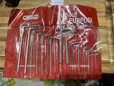 Vintage Chesco 18 (17) piece Hex Key (21140) - Image 1 of 3