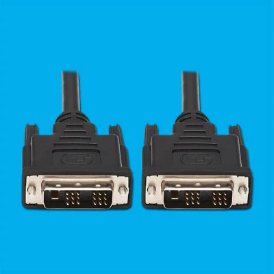 3m DVI-D Maplin Male to Male Computer PC Monitor Single Link Lead Cable Plug - Image 1 of 3