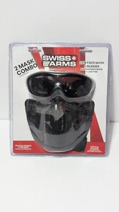 Swiss Arms Combo Airsoft Face Mask & Tactical Goggles - Picture 1 of 2