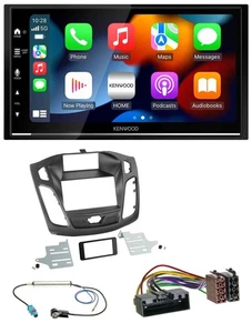 Kenwood DAB USB Bluetooth 2DIN MP3 Autoradio für Ford Focus (2011-2014) - Bild 1 von 10