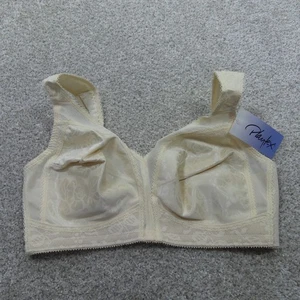 Playtex Bra Womens 38C Light Beige Wireless Support Smoothing 18 Hour 4693 - Picture 1 of 12
