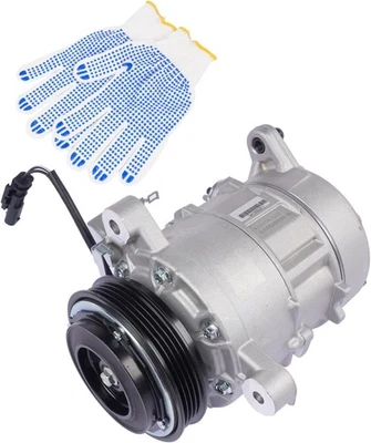 Compresor de aire acondicionado para Chevy Silverado GMC Sierra 1500 2014-18 1522310 197333 1522303 Foto 1 de 4