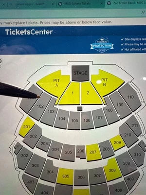 Zac Brown Dic 5 Las Vegas Esfera Foto 1 de 2