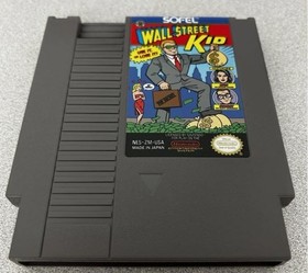 Wall Street Kid (NES, 1990) Cartridge Only with Sleeve Tested