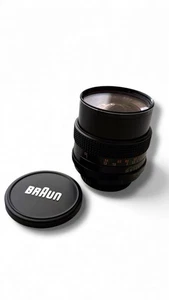 Braun 28mm F2.8 Montaje Tornillo Ancho Automático con Tapas | Pentax, Micro 43 | Japón - Imagen 1 de 5