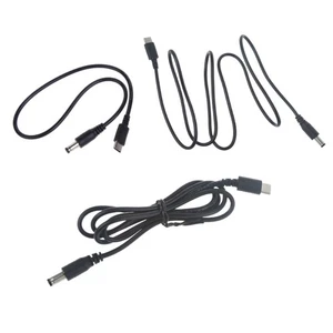 USB C To DC5.5x2.1mm Power Charging Cable For 5V 3A Routers, Camera, LED Light - Picture 1 of 11