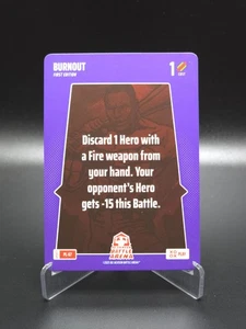 Burnout 2025 Bo Jackson Battle Arena Alpha Update Play Card #PL-67 - Picture 1 of 4