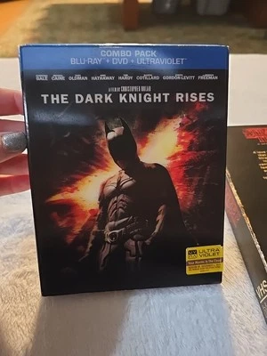 Batman: The Dark Knight Rises Blu-Ray + DVD + Digital w/ 3D Lenticular Slipcover - Image 1 of 4