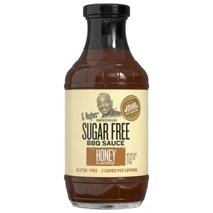 G Hughes Sugar Free Honey Flavored BBQ Barbecue Sauce, 18oz - Picture 1 of 2