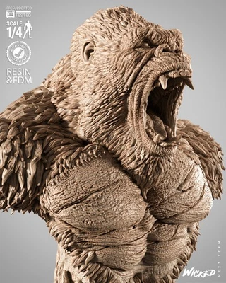 UNIVERSAL King Kong Resin Bust Model Kit Unpainted/Unassembled