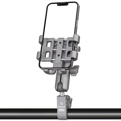 FANAUE Motorcycle Phone Mount with Shock Absorber Universal for 5.5-7.0 Inch - Image 1 of 4