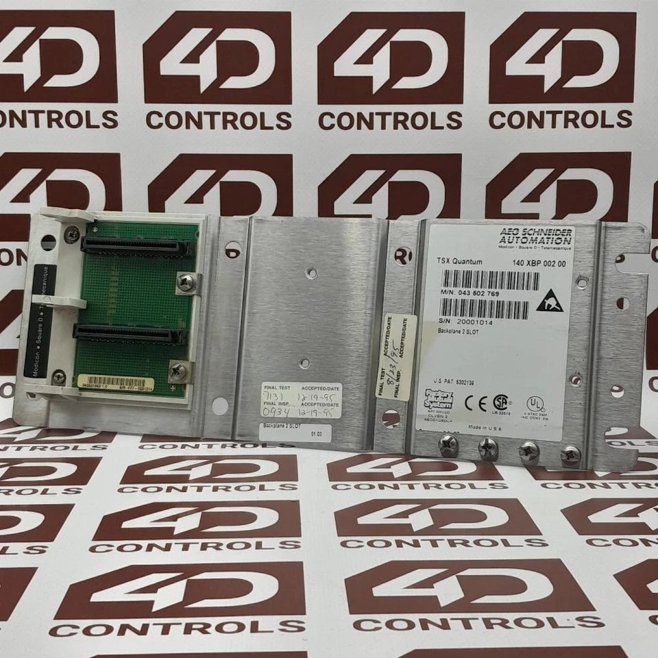 140XBP00200 | Modicon | Quantum, Backplane, 2 Slot, Used (UPP) - Image 1 of 1
