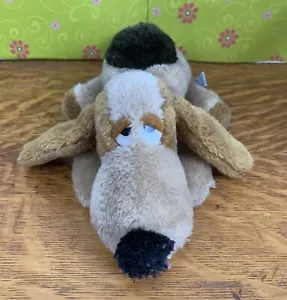 Vintage Wallace Berrie & Co Sad Sleepy Eyes Plush Stuffed Animal Korea Nutshells - Picture 1 of 11