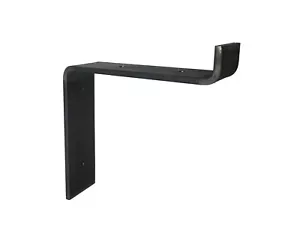 Soporte de estante de metal, rústico, industrial, moderno, estilo de granja, labio frontal de 1/2" - Imagen 1 de 8