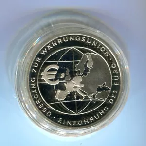 Deutschland 10 Euro 2002 Euro Einführung Währungsunion in PP - Bild 1 von 1