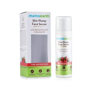 Mamaearth Skin Plump Face Serum Anti Aging Cream For Glowing Skin-30ml - Picture 1 of 5