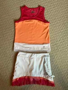Girl Fila tennis Skort Set - Picture 1 of 7