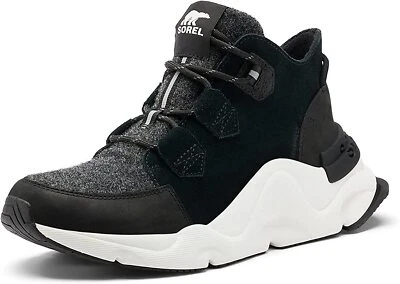 Bota Sorel para mujer Kinetic Rngd Caribou negra, sal marina tallas 9,5 y 8 Foto 1 de 4