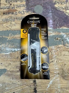 Camillus Glide Knife Blade Hook Carbide Multi-Angle Sharpener & Screwdriver - Picture 1 of 1