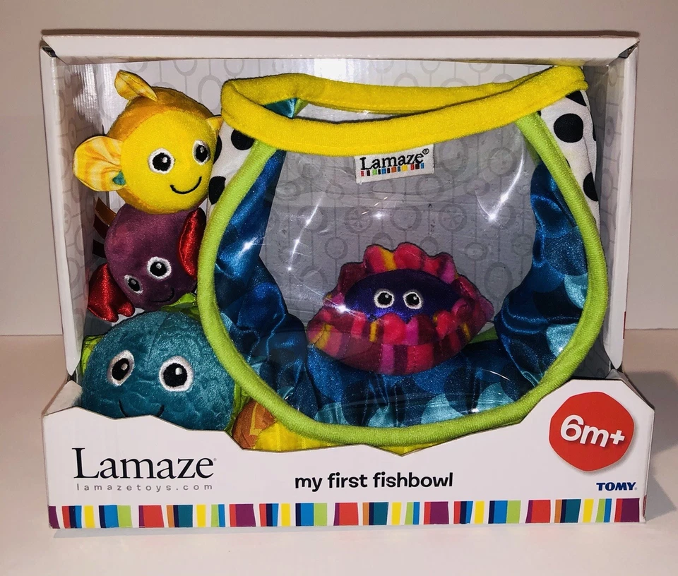 Lamaze My First Fishbowl Polyester Plastic Fun Fish Bowl Lc27204 - Item