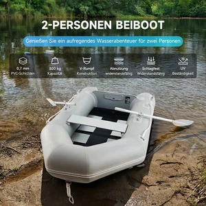 Crenex® 230 cm Schlauchboot Paddelboot Sportboot Angelboot Ruderboot Motoboot - Bild 1 von 17