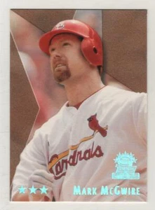 1999 Topps Stars 3 Three Star #08 Mark McGwire St Louis Cardinals BV $4 Inserto #8 - Imagen 1 de 1