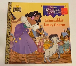 1996 Disney's Hunchback of Notre Dame "Esmeralda's Lucky Charm" Golden Book NEW - Picture 1 of 4