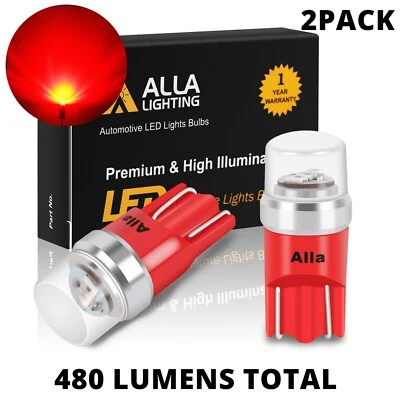 Светодиодные красные внутренние задние фонари, задние фонари, красная лампа задней двери, короткие 100% подходят - Изображение 1 из 4