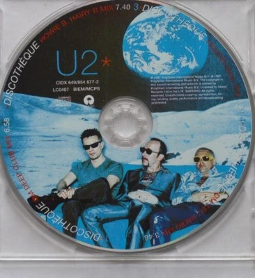 U2 - DISCOTHEQUE - Island Records 1997 4 TRACK / CD. - Bild 1 von 2