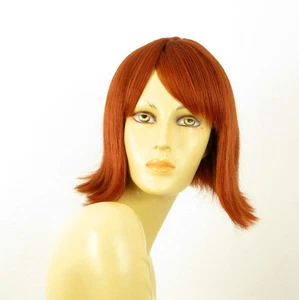 wig for women 100% natural hair copper intense ref  ZOLA 130 PERUK - Imagen 1 de 8
