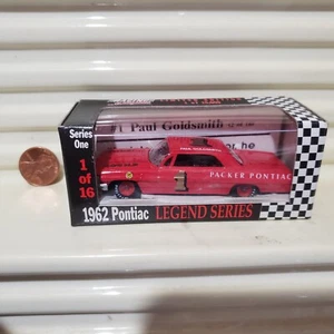 RCI 1992 1/64 #1 PAUL GOLDSMITH Packer Pontiac 1962 Pontiac New in C9 New Box - Picture 1 of 5