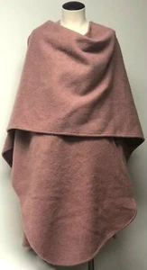 CHAQUETA PONCHO DE LANA ARTESANA MAINE THE BARTER FAMILY N. SULLIVAN N. MAINE ABRIGO ENVOLVENTE CAPA - Imagen 1 de 7