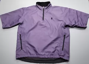 Zero Restriction Waterproof Reversible Short Sleeve Purple Black Men’s Size M - Picture 1 of 11