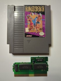 Kings of the Beach (Nintendo Entertainment System, NES 1990) Cleaned & Tested 