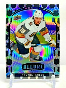 2020-21 Upper Deck Allure Rookie Shield Peyton Krebs Vegas Golden Knights No.96