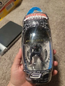 2007 Micro Machines Titanium Series Spider-Man 3 Die Cast VENOM w/ Stand Hasbro - Picture 1 of 5