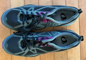 PEARL IZUMI Women's X-Alp Seek VII Mountain Bike Cycling Shoes Sz 42 10 11 Cleat - Picture 1 of 3