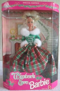 1994 Mattel Special Edition Winter's Eve Blond Barbie Doll NRFB - Picture 1 of 6