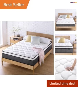 Comfort Plush Single Mattress - 30cm Thick with Memory Foam & Pocket Springs - Picture 1 of 10