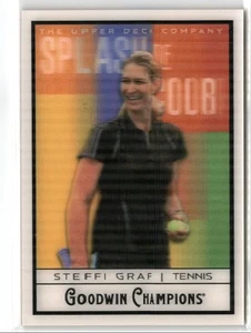 2025 GOODWIN CHAMPIONS SPLASH OF COLOR 3D LENTICULAR STEFFI GRAF TENNIS #SCL-SG - Picture 1 of 2