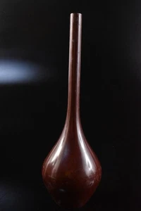 K8169: Japanese Copper Sorori FLOWER VASE Ikebana, auto - Picture 1 of 7