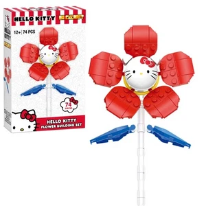 Brickcraft offiziell lizenziertes Sanrio Hello Kitty Blume, 74-teiliges Bauset - Bild 1 von 8