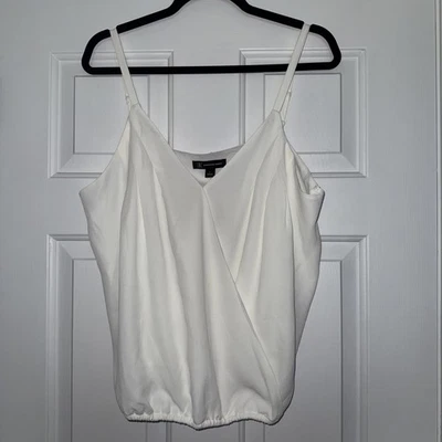 Blusa INC International Concepts Forrada Cami Top Lavada Blanca Grande Nueva con Etiquetas Foto 1 de 4