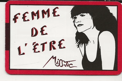 France 2011 Booklet 12 Stamps, Femme De L'Etre, Miss Tic. Mint - Image 1 of 2